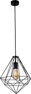 Kaja Marko lampă suspendată 1x60 W negru K-4000