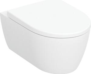 Geberit iCon set vas și capac agăţat fără margine alb lucios 501.664.00.1