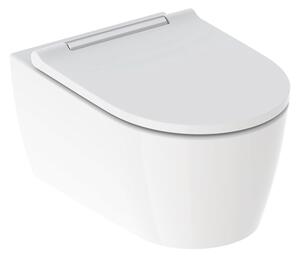Geberit One vas wc cu capac soft-close agăţat fără margine cu spălare turbionară alb 500.202.01.1