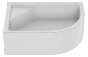 New Trendy New Maxima cădiță de duș semirotundă 100x80 cm alb B-0386