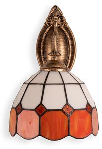 Brilagi - Aplică de perete Tiffany Sienna 1xE14/40W/230V