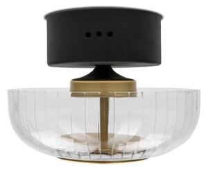 Altavola Design Vitrum lampă de tavan 1x7.2 W negru-transparent-auriu LA104/CW