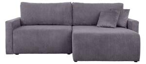 Coltar extensibil RUFIO, universal, stofa catifelata gri - Paso 22, cu