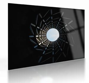 Tablou pe sticlă cu tunel (70x50 cm)