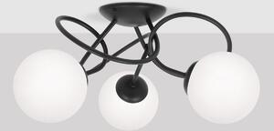 Kaja Nela lampă de tavan 3x40 W negru K-5350