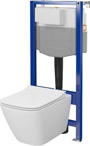 Cersanit City Square set wc cadru cu capac S701-890