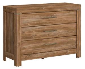 Comoda GENT, stejar stirling, PAL laminat, 115x45x85 cm