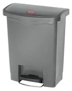 Rubbermaid Coș de gunoi step-on „Slim Jim” 30 L gri 76224443