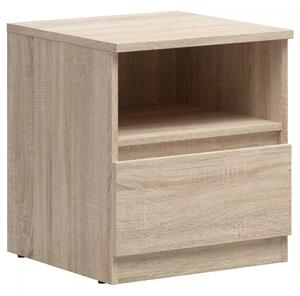 Noptiera TETRIX, stejar sonoma, PAL laminat, 45x45x51 cm