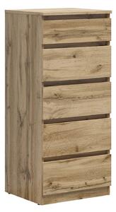 Comoda TETRIX, stejar wotan, PAL, 50x45x115 cm