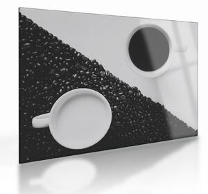 Tablou pe sticlă cu cafea (70x50 cm)