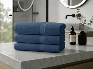 Prosop CLARYSSE ELEGANCE 60x110 cm albastru inchis, 100% bumbac