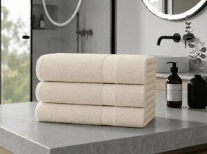 Prosop CLARYSSE ELEGANCE 60x110 cm crem, 100% bumbac