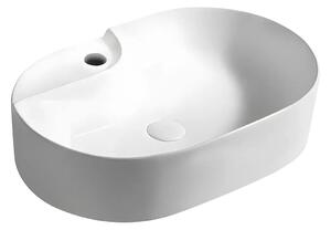 Lavoar Pe Blat Monako 59x39cm, Alb, Portelan
