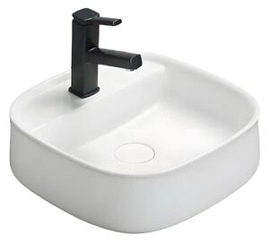 Chiuveta Baie pe Blat Kan 41.9x41.9cm, Alb, Ceramica