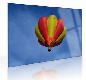 Tablou pe sticlă cu balon zburând (70x50 cm)
