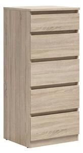 Comoda TETRIX, stejar sonoma, PAL, 50x45x115 cm