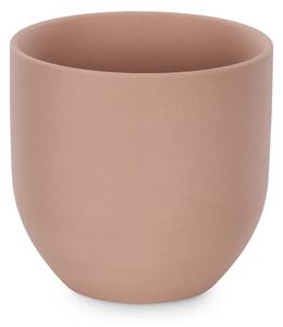 Suport de lumanare din ceramica Culoare roz inchis, SHIRE