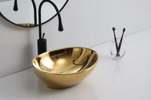 Lavoar din ceramica cu montaj pe blat, 40 cm -Gold-