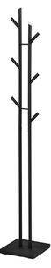 Cuier pom ALEXA, negru, metal/plastic, 29x117 cm
