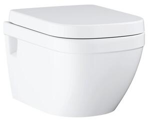 Set vas wc suspendat Grohe Euro Ceramic Rimless si capac softclose cu prindere la vedere