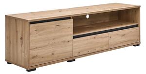 Comoda TV LINE, stejar artisan/gri antracit, 180x48x55 cm