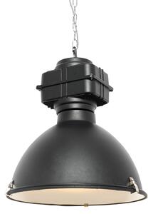Lampă industrială suspendată neagră 53,5 cm - Sicko