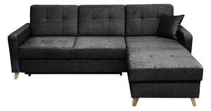 Coltar extensibil LARS, universal, stofa catifelata negru - Voss 19, c