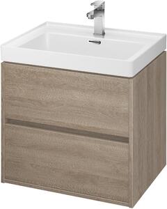 Cersanit Crea dulap 59.4x44.7x53.3 cm sub chiuveta pe perete stejar S598-032
