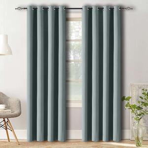 Draperie mentol OXFORD 140x250 cm Agatat: Inele metalice