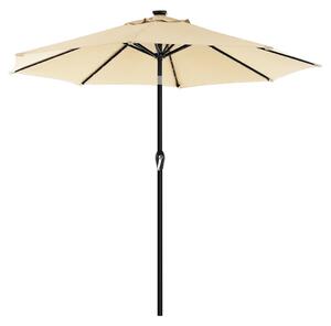 Umbrela de terasa Songmics Bej 300x300x240 cm