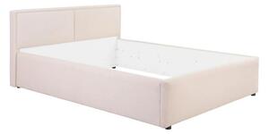 Cadru pat NEDIN 140x200, stofa clasica bej - Maya 03