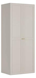 Dulap FLEX, casmir/auriu, PAL, cu 2 usi, 100x66x240 cm