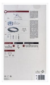 Paulmann 94152 - Sistem cu cablu MAC 230V, set 7x GU5,3/10W, crom