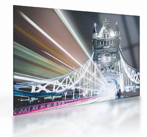 Tablou pe sticlă cu Tower Bridge (70x50 cm)