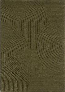 Covor verde închis 120x170 cm Whirl – ESTE