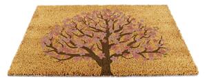 Covoraș de intrare din fibre de nucă de cocos 60x90 cm Blossom Tree of Life – Artsy Doormats