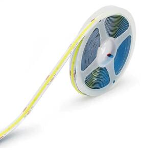Banda LED COB, Lumina Rece, 12W/M, 5m/Rola, 12V