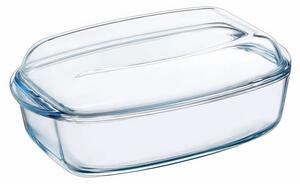 Vas de sticlă pentru copt cu capac PYREX 4,5 l