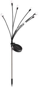 Goldlux Fiorini lampă solară de podea x W negru 325549