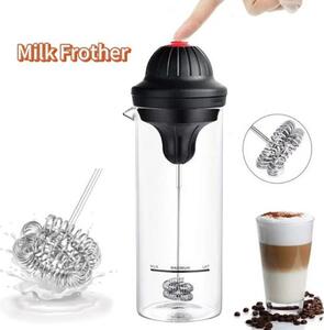 Aparat pentru spumare lapte, Mixer spuma lapte 450 ml