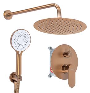 Set de dus incastrat Rea Drop Brush Copper + BOX