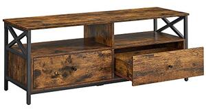 Comoda TV, Vasagle, Antic, 120x40x50 cm