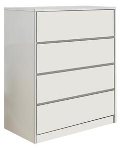 Comoda Kuanger cu sertare din MDF alb 80x40x80 cm