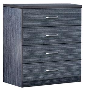 Dulap cu sertare Killian Pako World Gri 80x40x80 cm