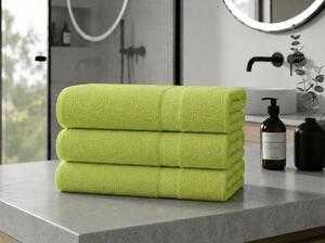 Prosop CLARYSSE ELEGANCE 60x110 cm verde, 100% bumbac