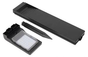 Lampă solară LED cu senzor, 3,7 V, 4000 K, 41,3 cm, 2200 mAh, IP65