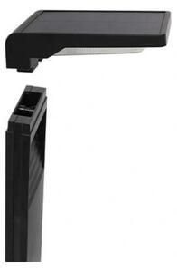 Lampă solară LED cu senzor, 3,7 V, 4000 K, 41,3 cm, 2200 mAh, IP65