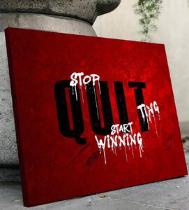 Stop Quitting, Start Winning