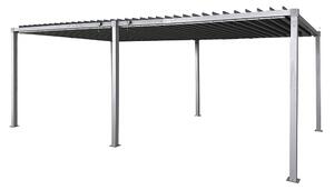 Garden Point antracit Madera 3x6m pergolă terasă